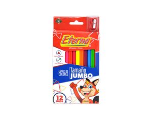 Lápices de Colores Jumbo Eterna