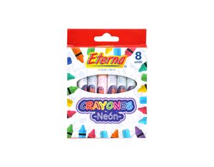 Crayones  Neón Para Niños Eterna