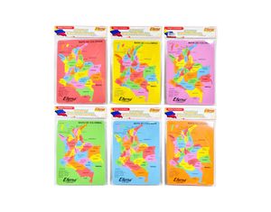 Foamy Educativo Mapa de Colombia  Eterna