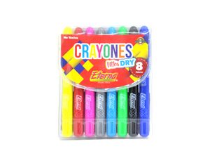 Crayones UltraDry x 8 Eterna