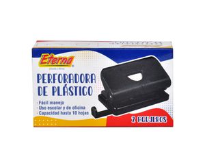 Perforadora Plástica  Dos Huecos 10 Hojas