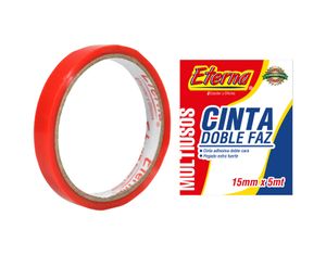 Cinta Doble Faz Acrílica 12 mm Eterna