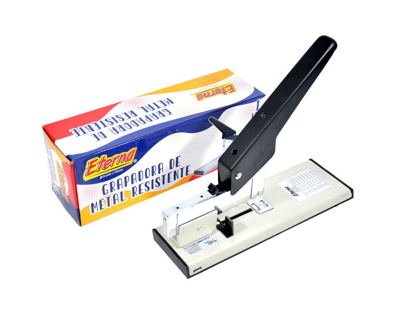 Grapadora De Metal Nº 24/6 - Para Hasta 20 Hojas, Resistente Y Fácil De Cargar