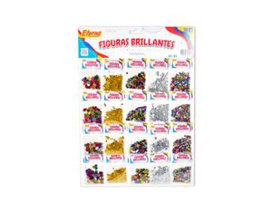 Set Figuras Brillantes Metálizadas Eterna