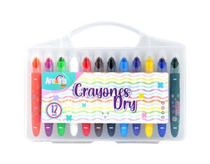 Set de Crayones Ultradry x 12 Arcoíris