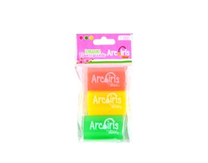 Borradores Fluorescente X 3 Pcs Eterna