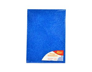 Foamy Escarchado 1,8 X10 35x25 Azul Rey  Eterna