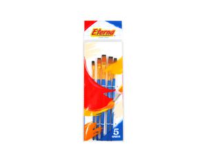 Set Pincel Eterna Plano X 5 Pcs  Eterna
