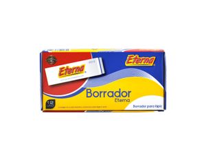 Borrador Eterna Blanco X 12 Pcs Eterna