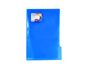 Carpeta Plástica Colores Legajador Eterna Oficio Azul Oscuro Eterna