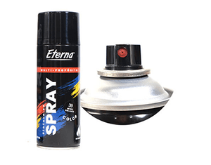 Pintura en aerosol 400 ml-Negro Brillante