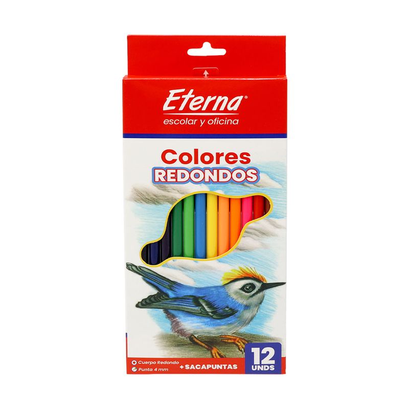 Lápices de Colores Redondos Eterna-1760476719480