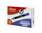Copy of Marcador Negro Permanente x1PC punta bala 3mm Eterna-1767628776225