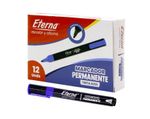 Copy of Marcador Negro Permanente x1PC punta bala 3mm Eterna-1767628999695