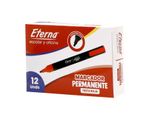Copy of Marcador Negro Permanente x1PC punta bala 3mm Eterna-1767629243386
