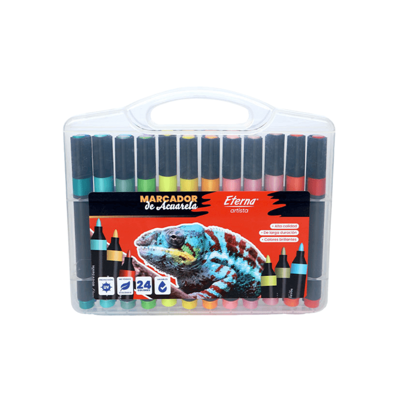 Marcadores de Acuarela Lavables X24 Eterna-1768920261213